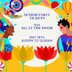 Class of 24 Senior Party Ticket